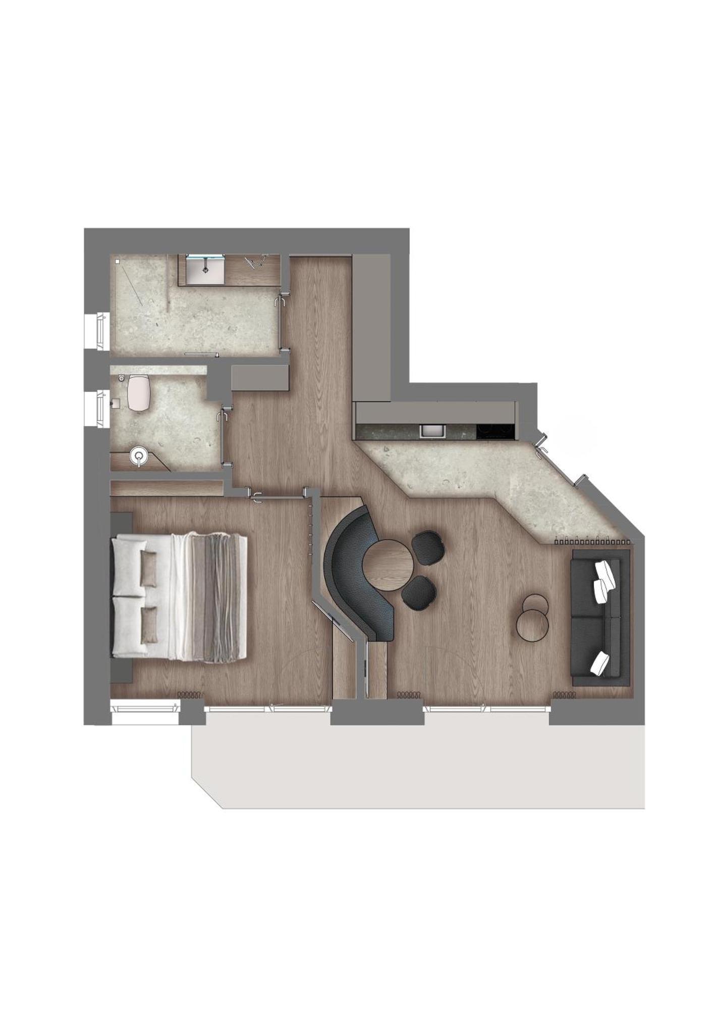 Appartements Aurikel Corso Ischgl Oda fotoğraf